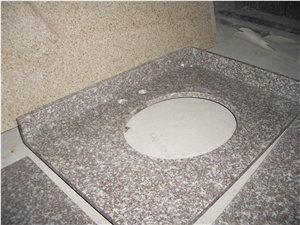 PINK G664 Granite Bathroom Vanity Tops