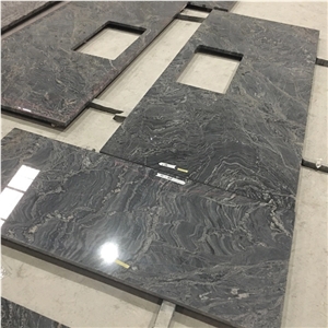 Silver Paradiso Black Forest Granit Black Granite Countertop