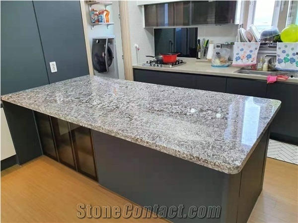 Brazil  Bianco Antico Granite Kitchen Countertop