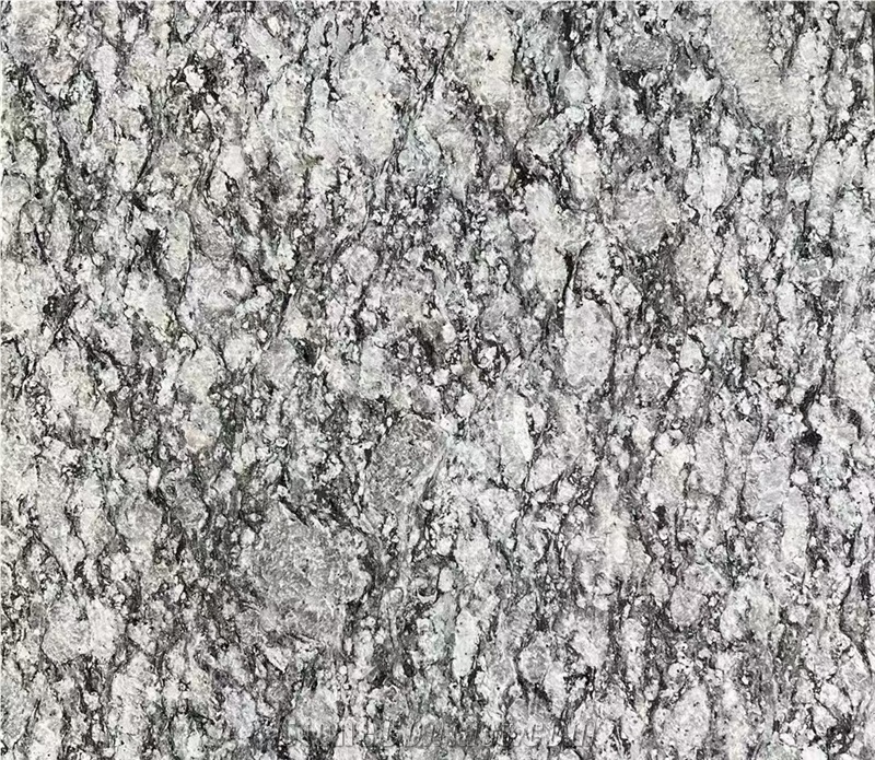 Sea Wave Granite  China Spray White Granite Tiles