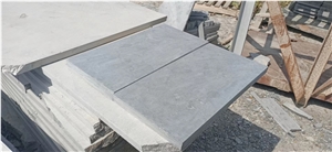 Hot Sales Grinded Bluestone Tiles Light Grey