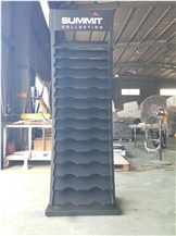Metal Floor Display Stand For Marble Quartz