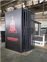 Showroom Slab Tile Metal Display Stand Rack