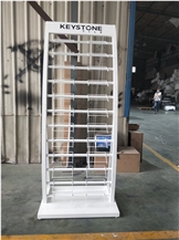 SW017 Courtertop Sample Metal Display Stand Racks