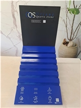 Table Display Stand In Blue Color