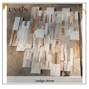 UNION DECO Thin Stone Veneer Natural Split Slate Stone Panel