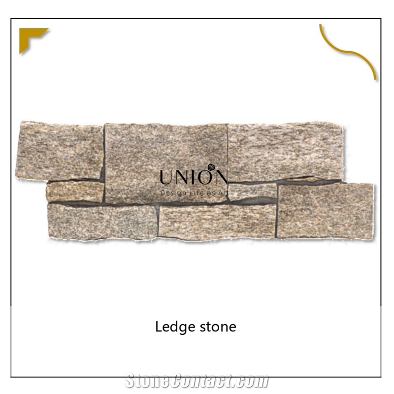 UNION DECO Natural Split Stacked Stone Veneer Wall Cladding