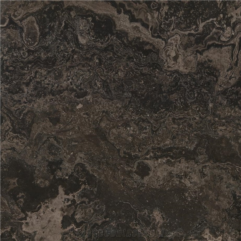 Baroque Brown Marble Tile