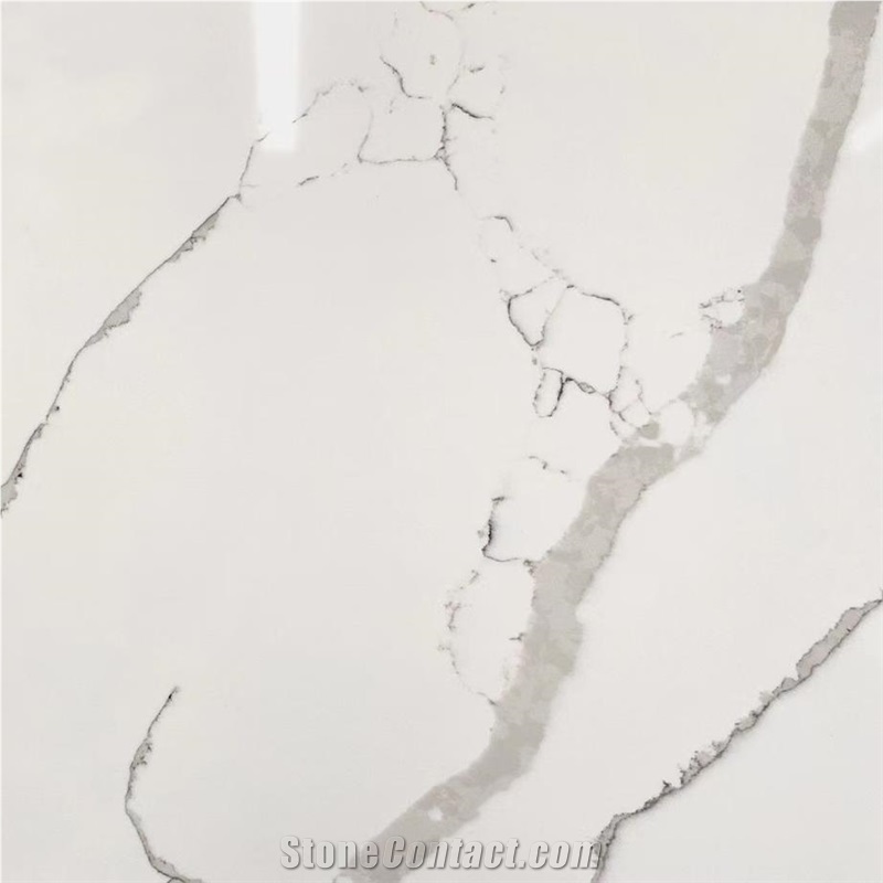 Calacatta Extra Quartz Tile
