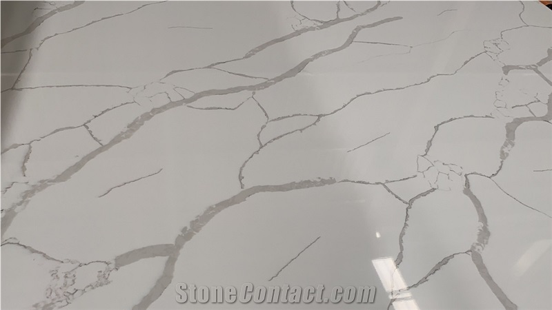 Calacatta Extra Quartz Finished Product