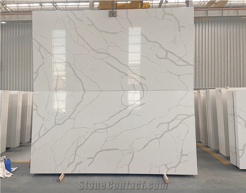 Calacatta Extra Quartz Finished Product