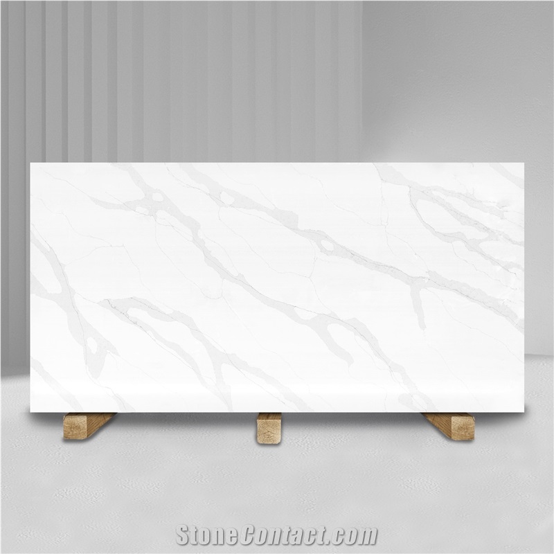 Covelano White Quartz Slab