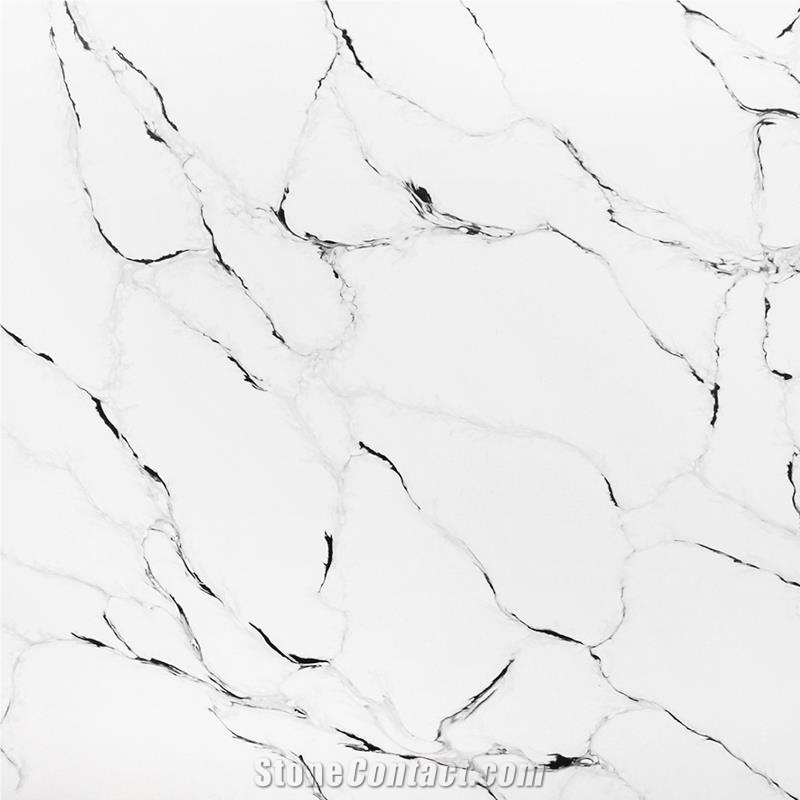 Calacatta Snow Quartz Tile