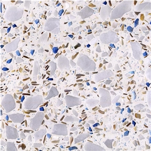 Chanel White Terrazzo