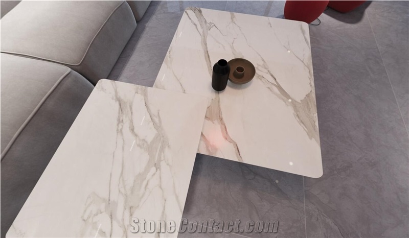 Arabescato Venato Sintered Stone Finished Product