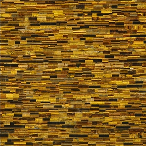 Yellow Tiger Eye Semiprecious Stone