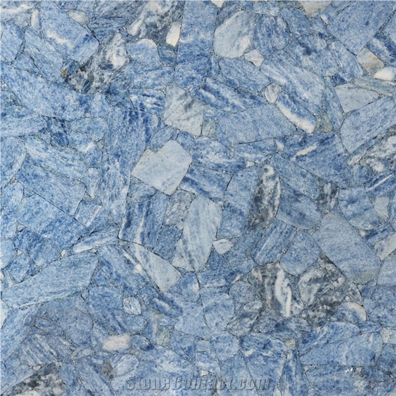 Calcite Blue Semiprecious Stone 