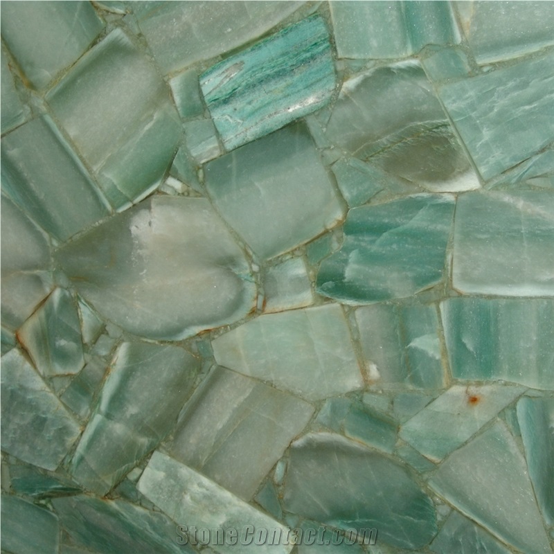 Green Marcusite Semiprecious Stone 