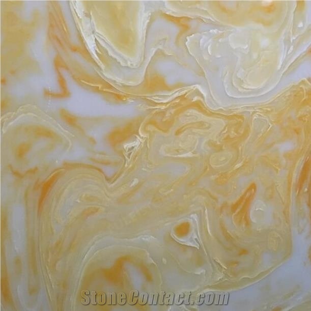 Gold Artificial Onyx 