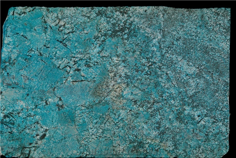Tiffany Blue Quartzite Slab