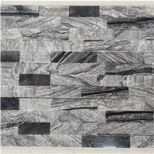 Ancient Wood Marble Cultured Stone Natural Split Marble Wall
