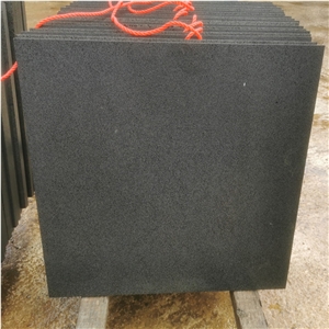 Hainan Black Basalt Outdoor Paving Tiles