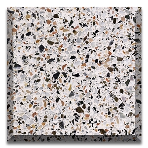 Autumn Leaf Terrazzo Precast Slabs And Tiles