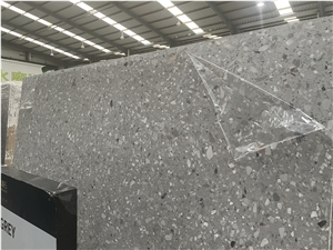 DXW509 Grey Terrazzo Slabs