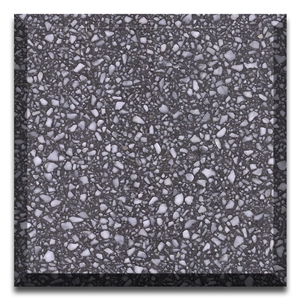 Grey Color Terrazzo Slabs