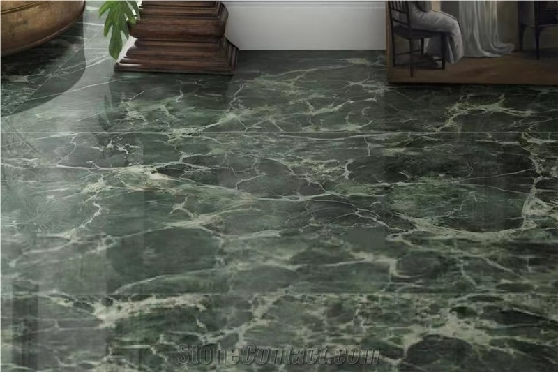 Verde Aver Luxury Green Mable For Wall Tiles Factory Price