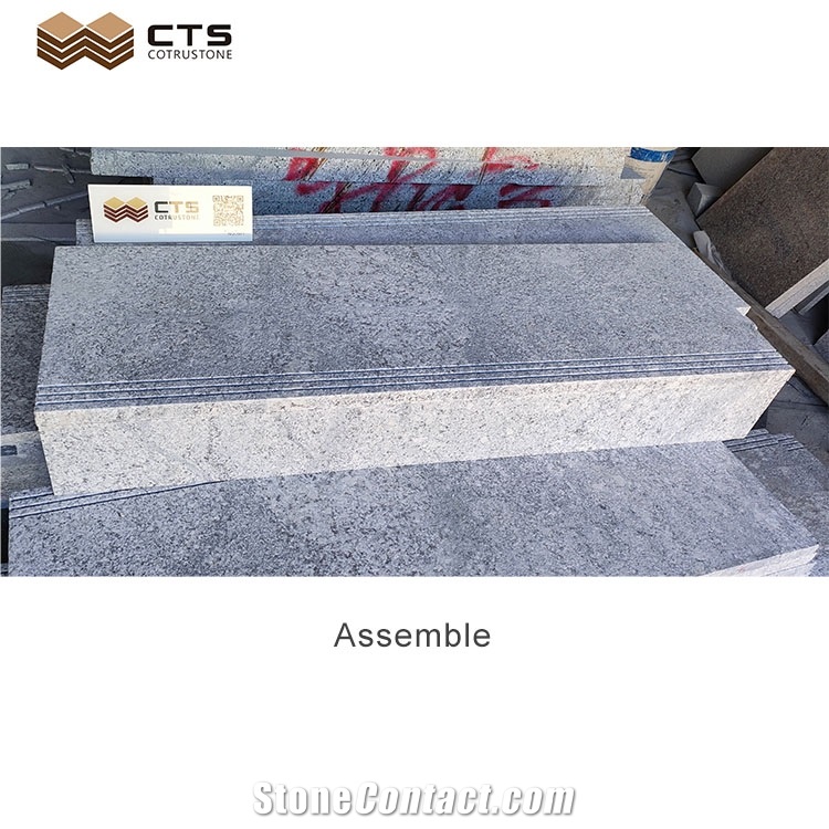 Granite Stairs Customized Best Price Interior Floor Solid