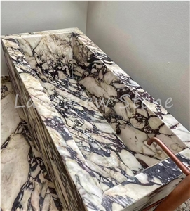 Breccia Violetta Marble Bathtub