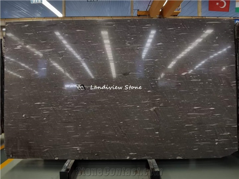 Brown Silk Quartzite Slabs For Kitchen And Bathroom