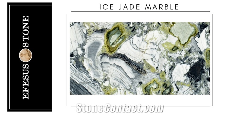 Ice Jade Green Marbles