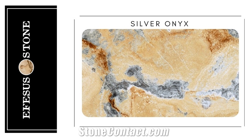 Silver Onyx Slab