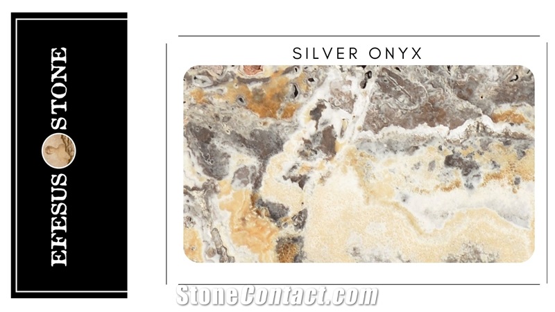 Silver Onyx Slab