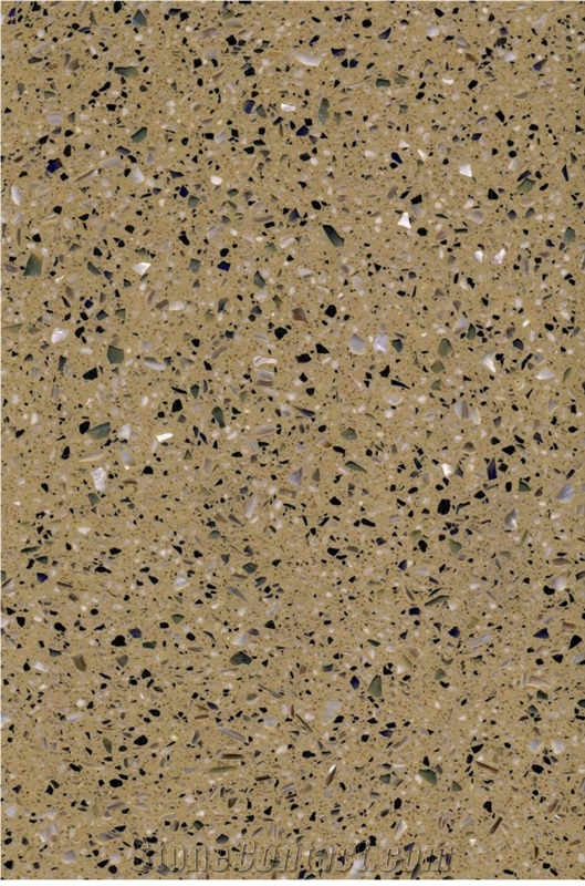 Artificial Concrete Nonslip Terrace Terrazzo Floor Tiles