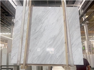 Branco Volakas Marble Dramas White Jazz Slab In China Market