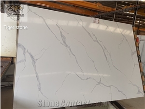 Artificial Stone CALACATTA Quartz Slabs-004
