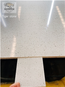 Artificial Stone Silver Crystal White