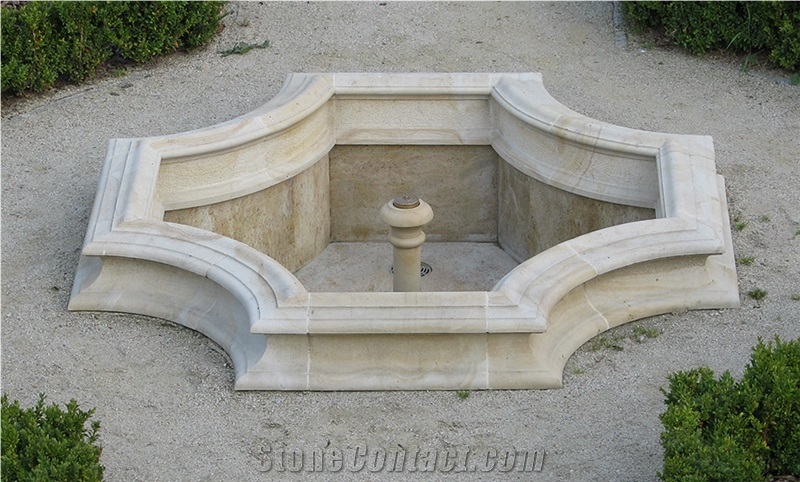 Beige Sandstone Fountains & Sculptures