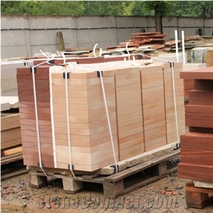 Pink Sandstone Tiles