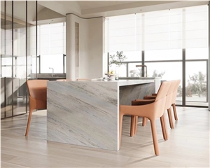 Blue Stone Crystal Blue Marble Kitchen Countertop