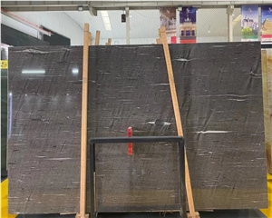 Natural Polished Grey Quartzite Slab Background Wall Tile
