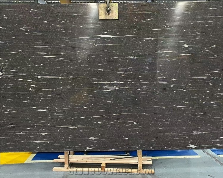 Natural Polished Grey Quartzite Slab Background Wall Tile