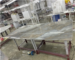 Palissandro Marble Table Top Dinning Table For Living Room