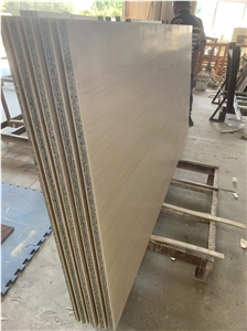 Mocha Cream Back With Granite Composite Stone Slabs