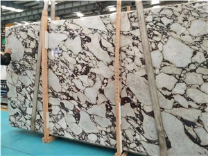 Arabescato Viola Marble Slab Polished