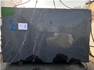 Nero Marquina Persian Black Marble Block