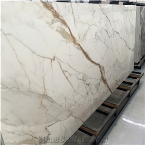 Luxury Calacatta Gold Porcelain Slabs